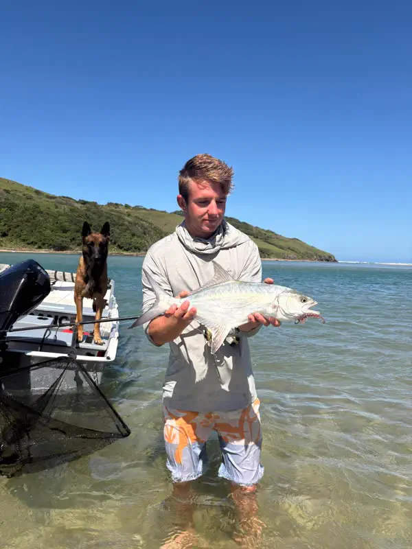 Wading the shallows