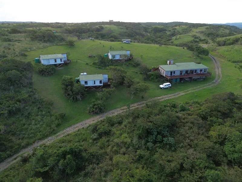 Cottages from above
